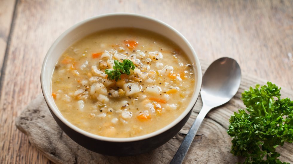 En este momento estás viendo Sopa de Arroz de Cebada