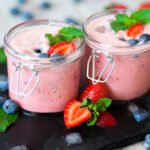 Batido de fresas