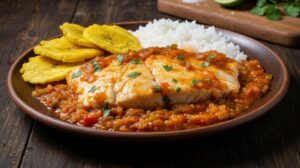 Sudado de pescado ecuatoriano