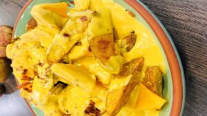 Papas Fritas con Queso