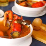 sopa de cangrejo